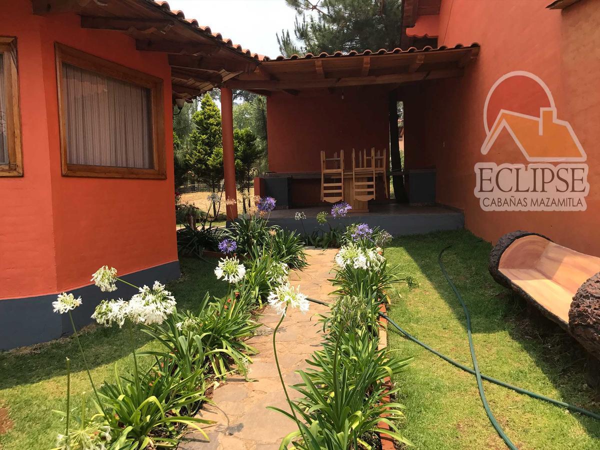 Cabanas Eclipse Hotel Mazamitla Exterior foto